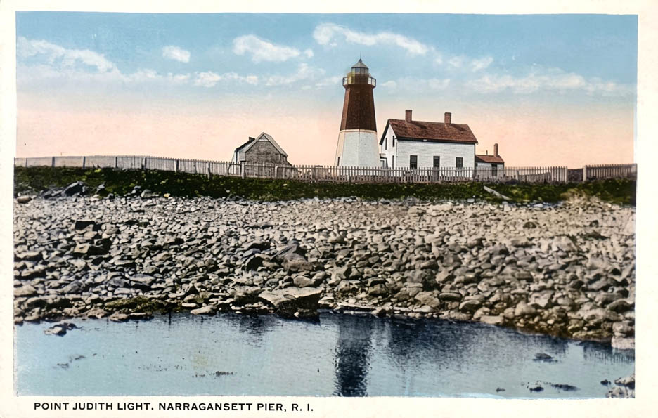 Point Judith Lighthouse Postcard