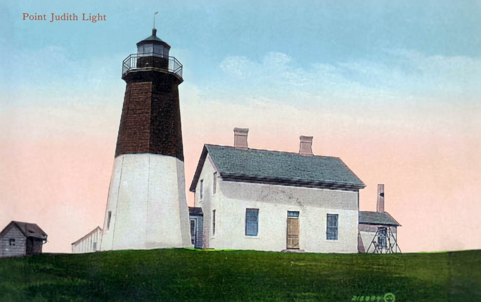 Point Judith Lighthouse Postcard