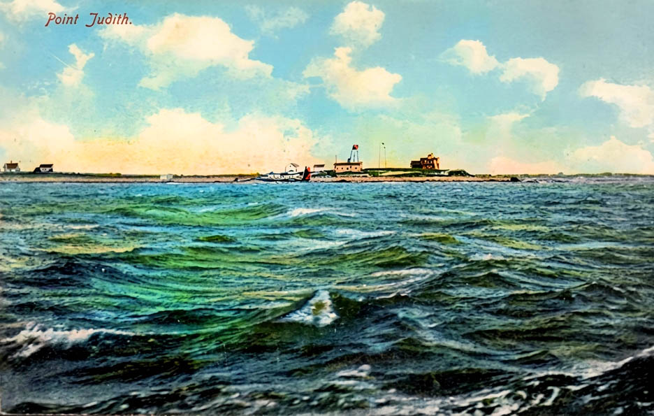 Point Judith Lighthouse Postcard