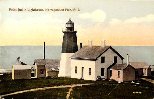 Point Judith Lighthouse Postcard