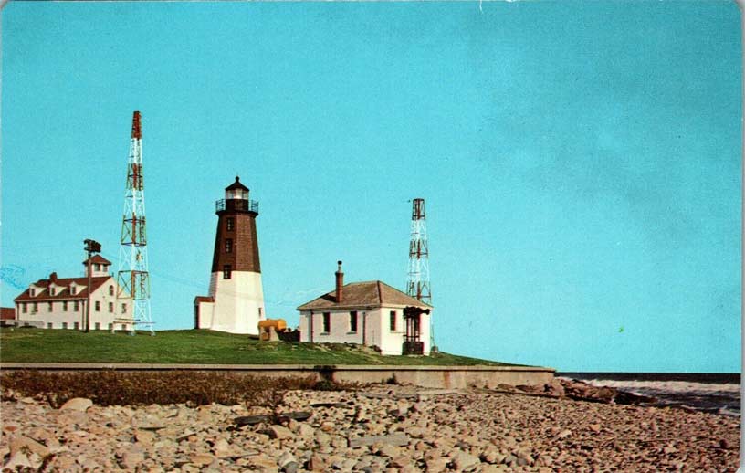 Point Judith Lighthouse Postcard