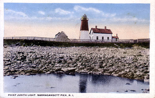 Point Judith Lighthouse Postcard