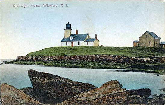 Poplar Point Lighthouse Postcard