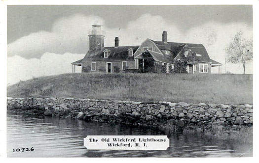 Poplar Point Lighthouse Postcard