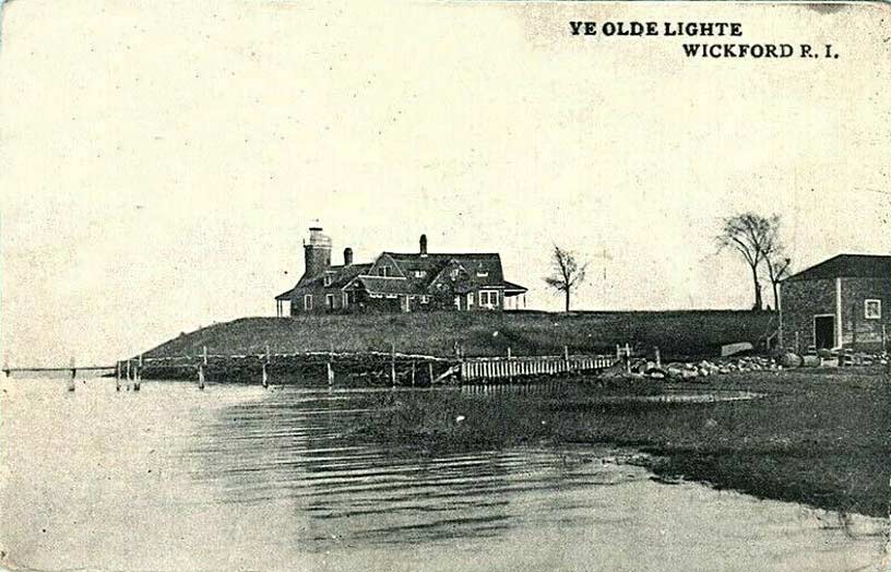 Poplar Point Lighthouse Postcard