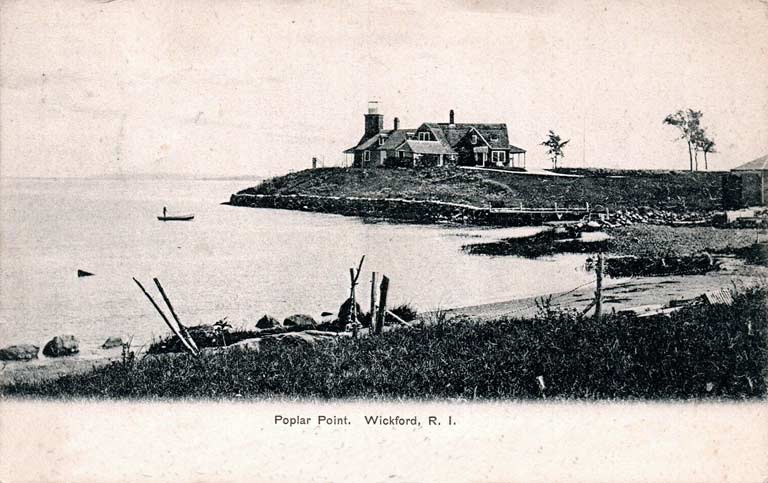 Poplar Point Lighthouse Postcard