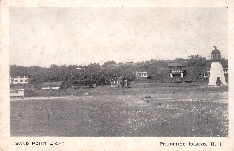 Prudence Island Lighthouse Postcard