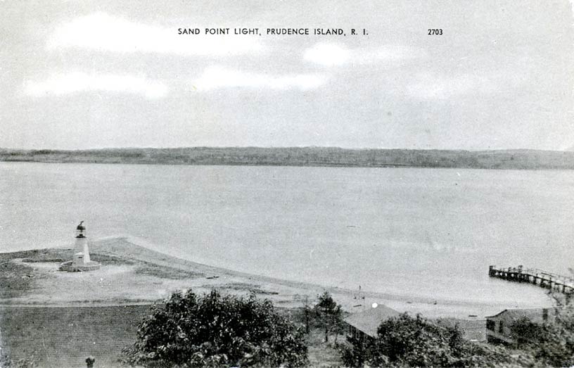 Prudence Island Lighthouse Postcard