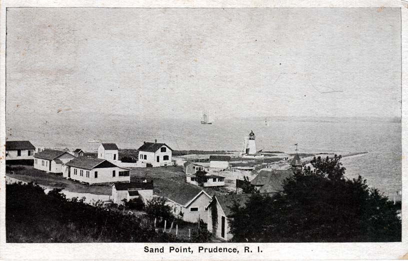 Prudence Island Lighthouse Postcard