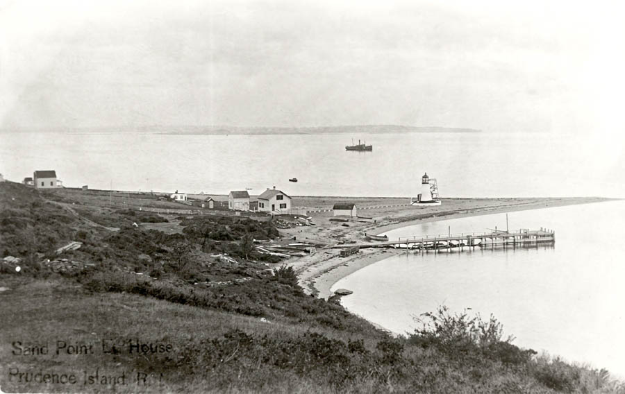 Prudence Island Lighthouse Postcard