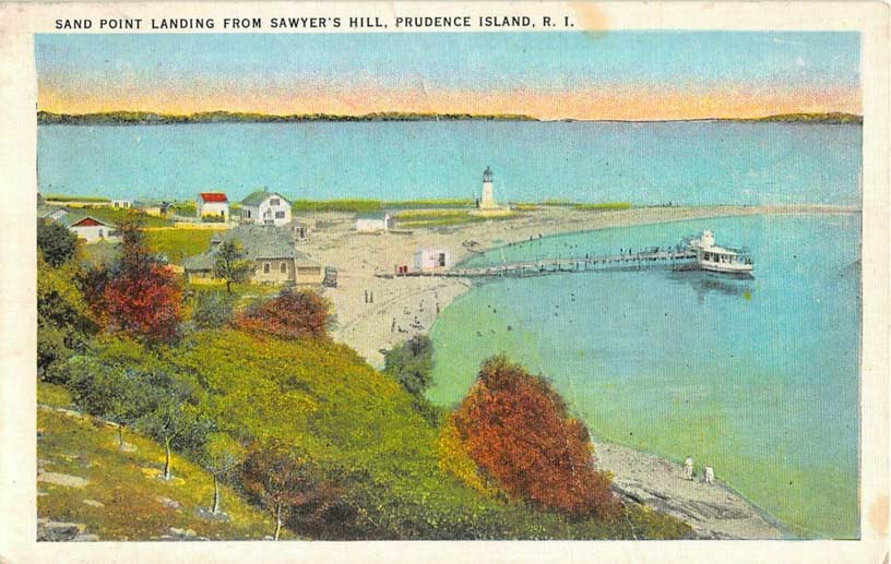 Prudence Island Lighthouse Postcard