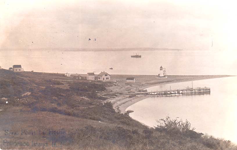 Prudence Island Lighthouse Postcard