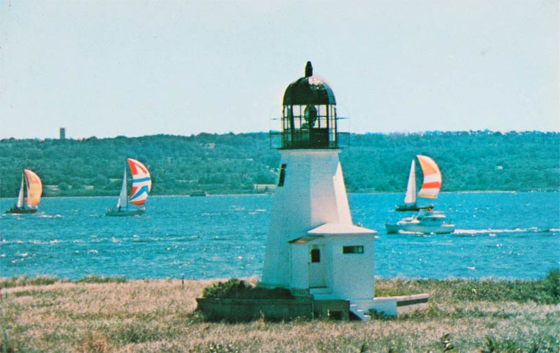 Prudence Island Lighthouse Postcard