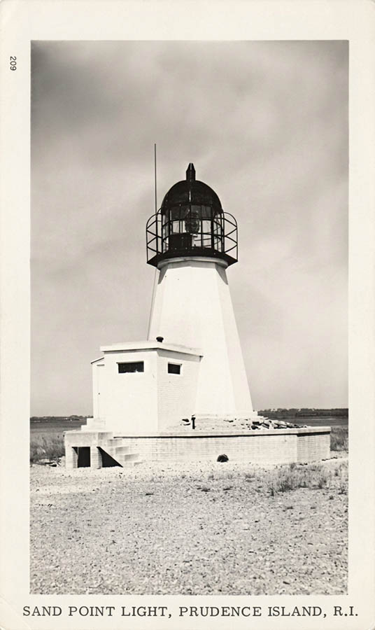 Prudence Island Lighthouse Postcard