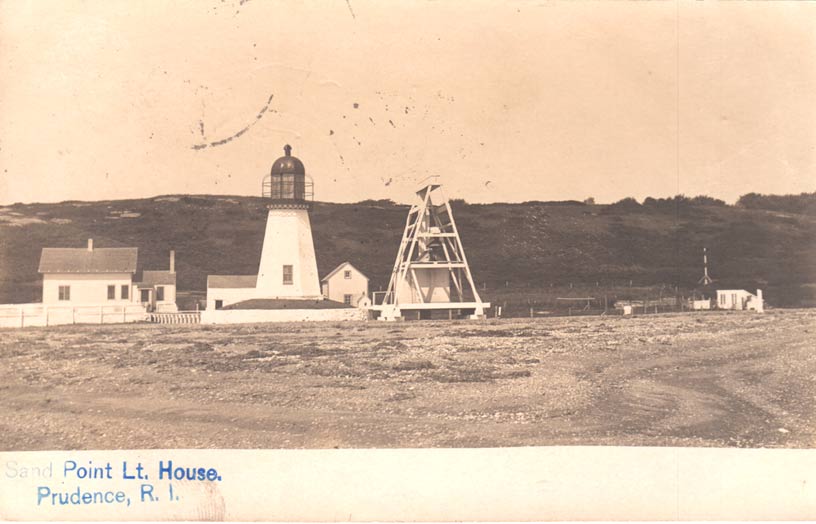 Prudence Island Lighthouse Postcard