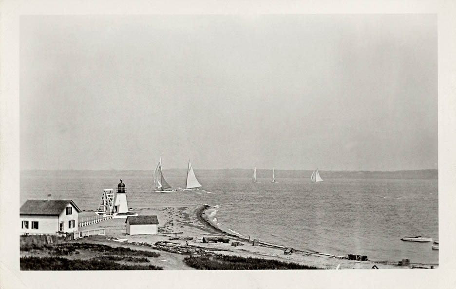 Prudence Island Lighthouse Postcard