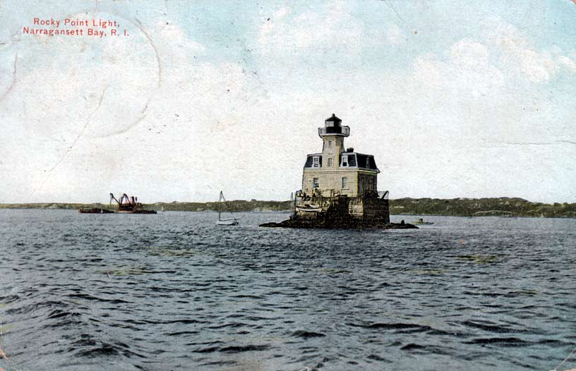 Sabin Point Lighthouse Postcard