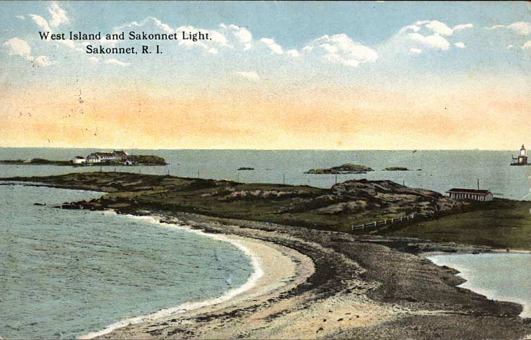 Sakonnet Point Lighthouse Postcard