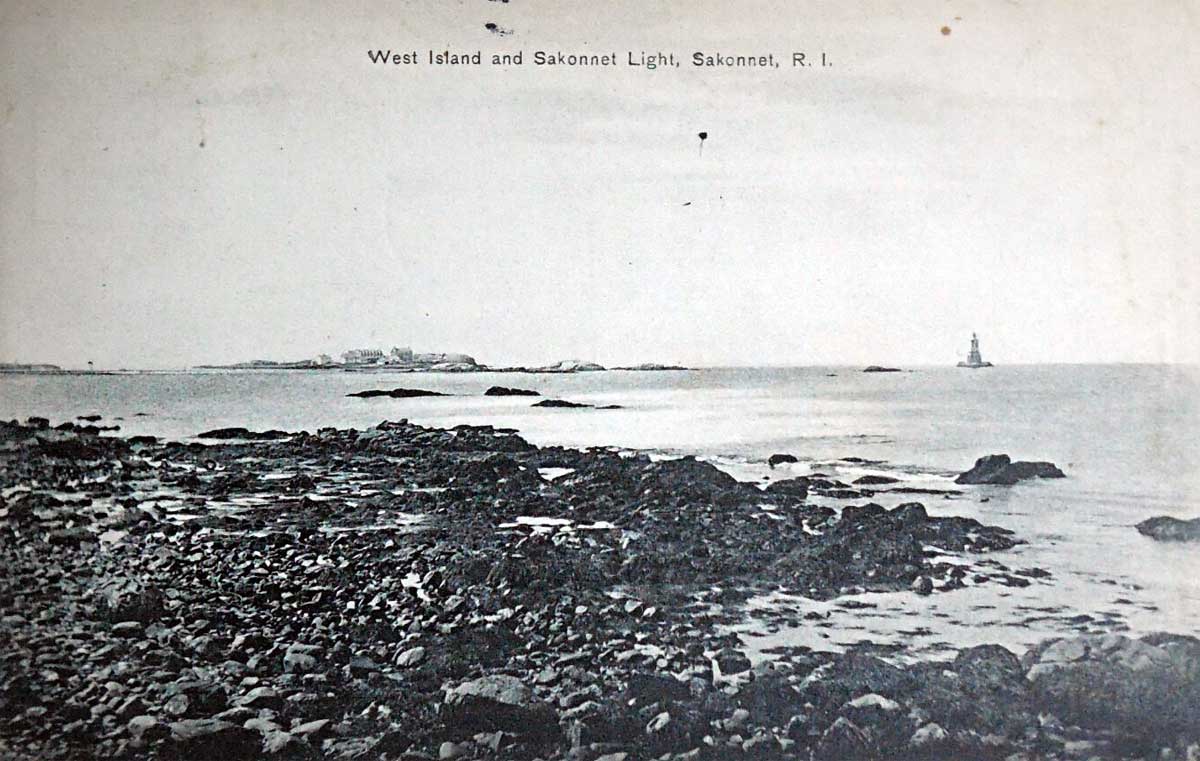 Sakonnet Point Lighthouse Postcard