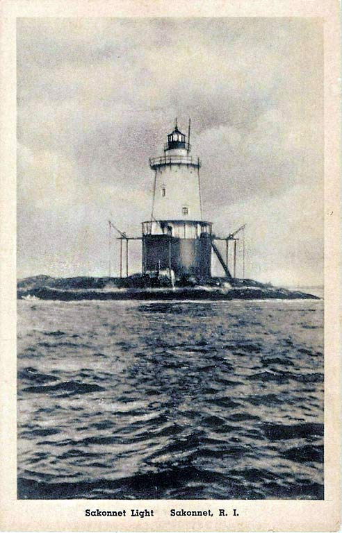 Sakonnet Point Lighthouse Postcard