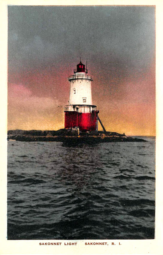 Sakonnet Point Lighthouse Postcard