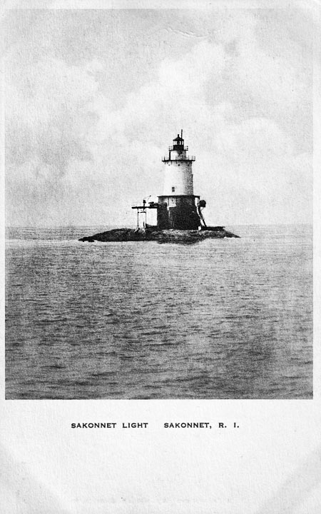 Sakonnet Point Lighthouse Postcard