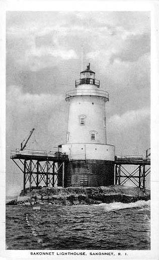 Sakonnet Point Lighthouse Postcard