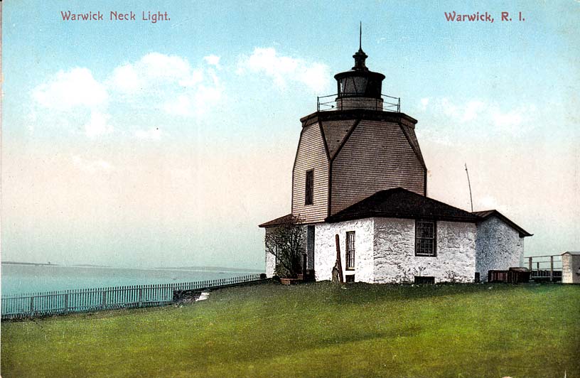 Warwick Lighthouse Postcard