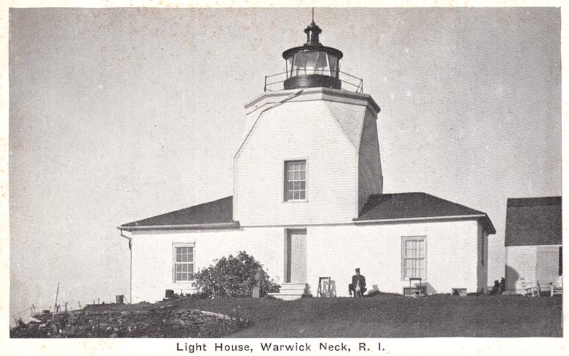 Warwick Lighthouse Postcard