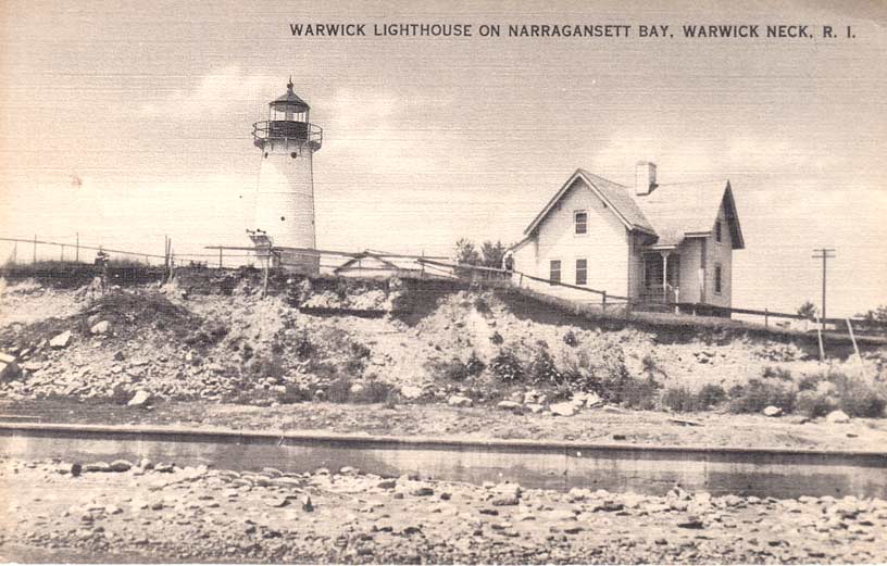 Warwick Lighthouse Postcard