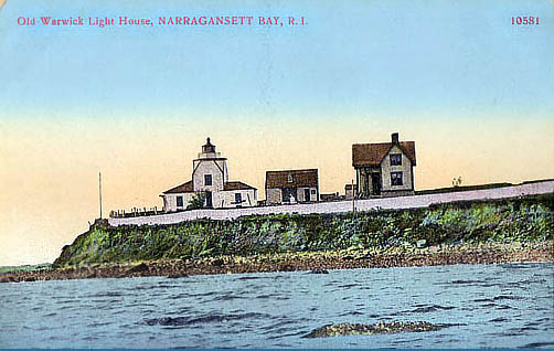Warwick Lighthouse Postcard