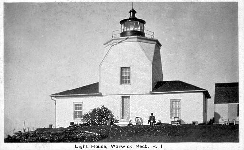 Warwick Lighthouse Postcard