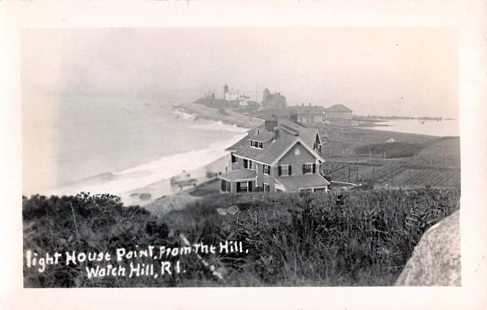 Watch Hill Lighthouse Postcard