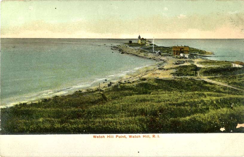 Watch Hill Lighthouse Postcard