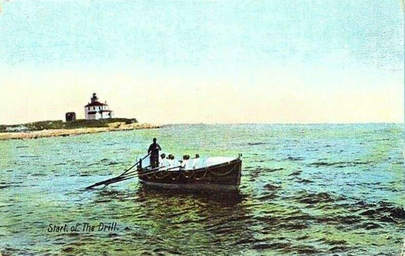 Watch Hill Lighthouse Postcard