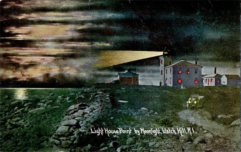 Watch Hill Lighthouse Postcard