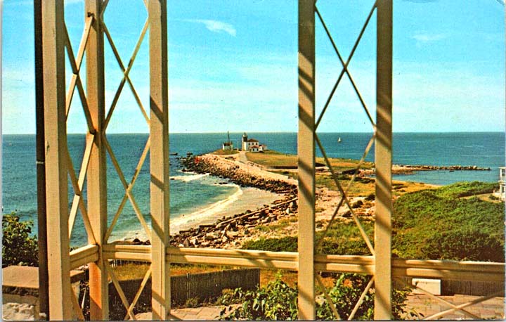 Watch Hill Lighthouse Postcard