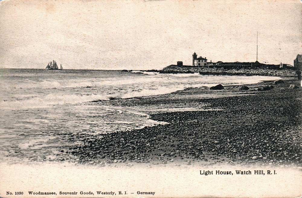 Watch Hill Lighthouse Postcard