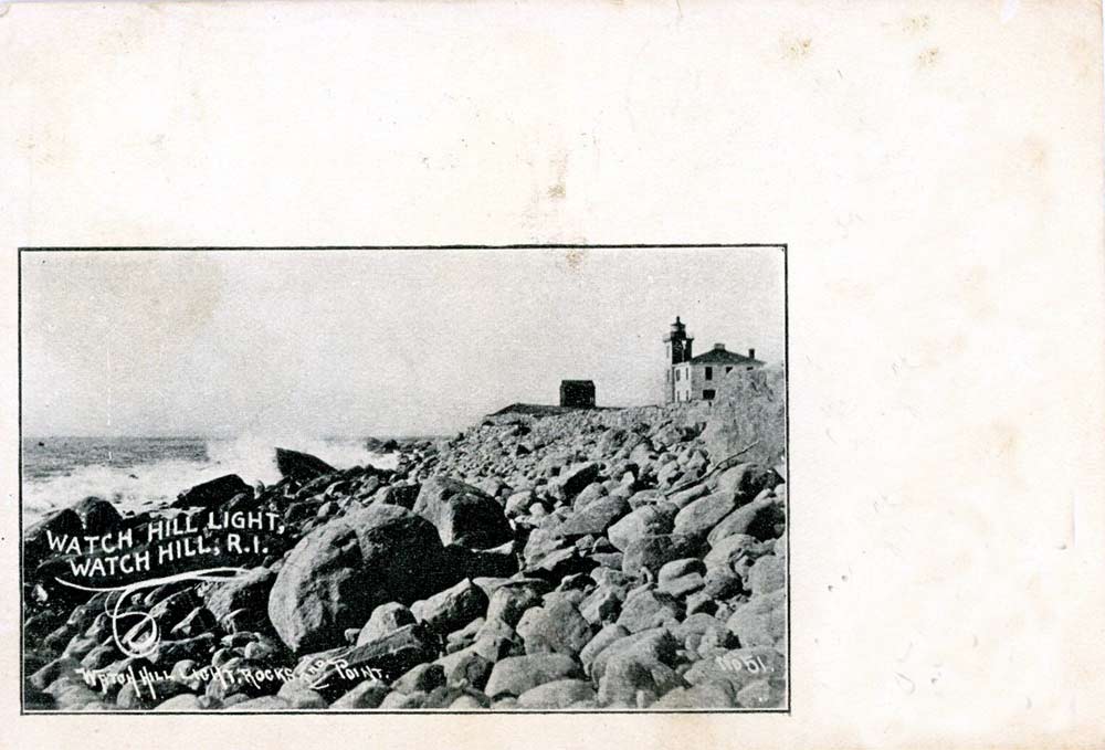 Watch Hill Lighthouse Postcard