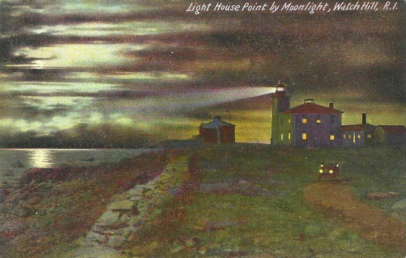 Watch Hill Lighthouse Postcard