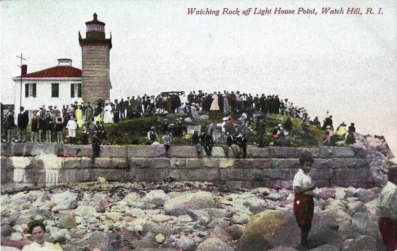 Watch Hill Lighthouse Postcard