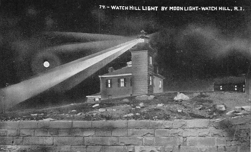Watch Hill Lighthouse Postcard