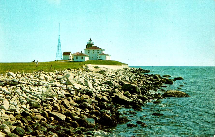 Watch Hill Lighthouse Postcard