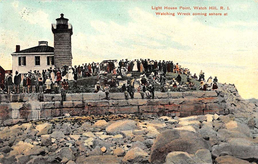 Watch Hill Lighthouse Postcard