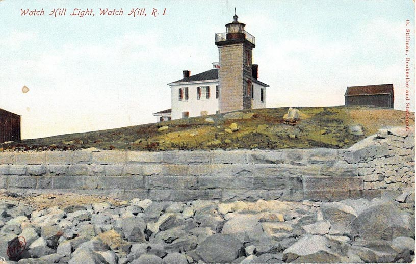 Watch Hill Lighthouse Postcard