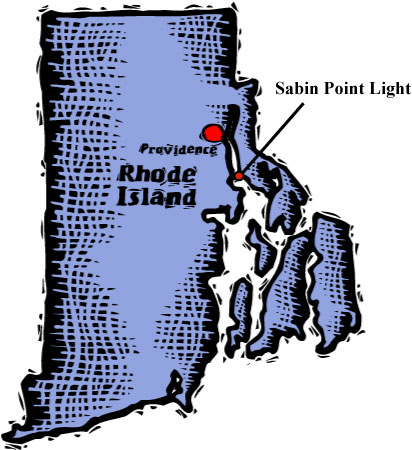 Location of Sabin Point Light